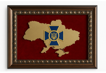 Ексклюзивні сувеніри в рамці для ветеранів та діючих співробітників СБУ