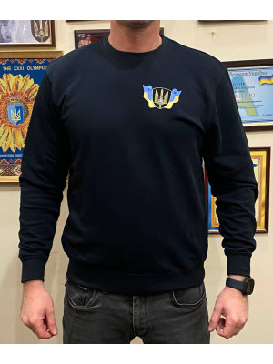 Реглан Альфа, колір чорний, прінт №1