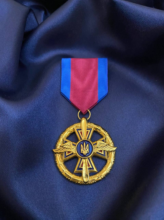 Знак " Хрест неба" 1 ступінь 40 мм (20545)