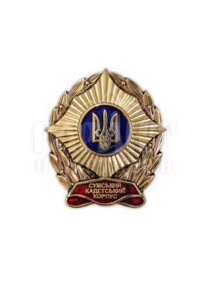 Значок "СКК" великий 31х35 мм (18396)