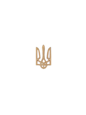 Значок патріотичний "Герб України" 9х6 мм (14227)