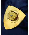 Нагрудний знак " Відмінник захисту Батьківщини" 35х31х2,5 мм (15747)