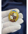 Нагрудний знак "ВВ МВСУ" 40*37*2 мм (00137)
