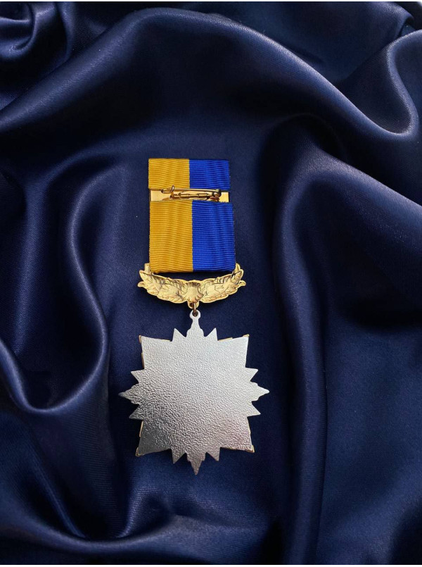 Орден "Герой Чорнобиля" 55х55х3,0 мм (21684)