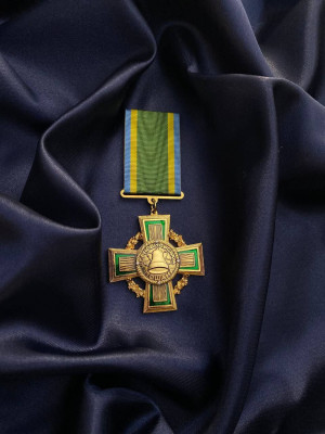 Пам'ятний нагрудний знак "Чорнобильська пошана" 45х45 мм (00592)