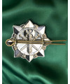 Беретний знак "Військової служби правопорядку" 50х50х2 мм (24928)