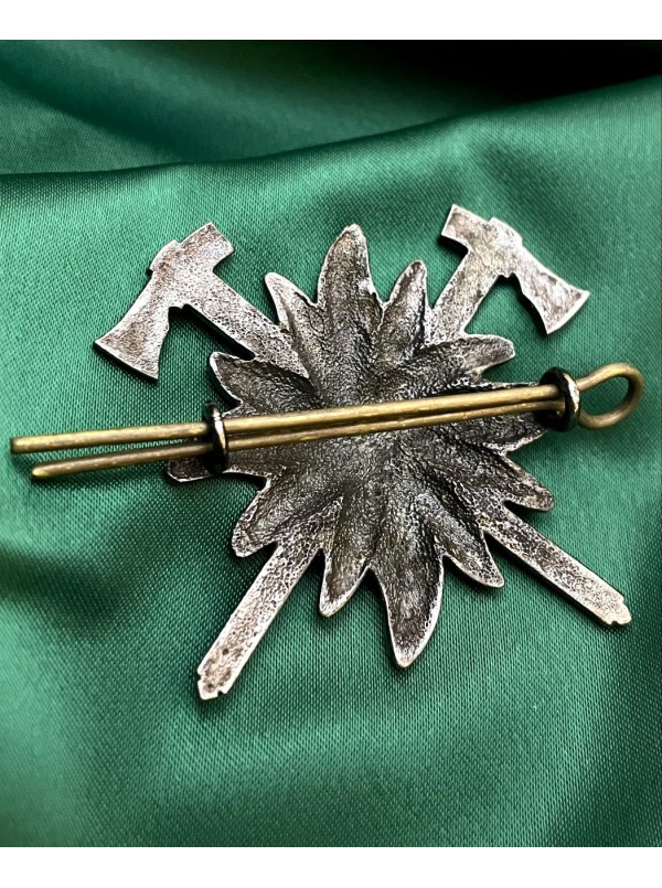 Беретний знак "Гірської піхоти" 54х46х1.5 мм (27784)