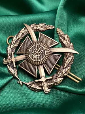 Беретний знак загальновійськовий 49х49х1.5 мм (26298)