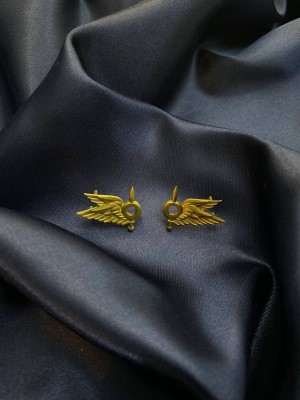Емблема на комір військовослужбовців "ЗСУ (Повітряні сили)" 25±1 мм(22841)