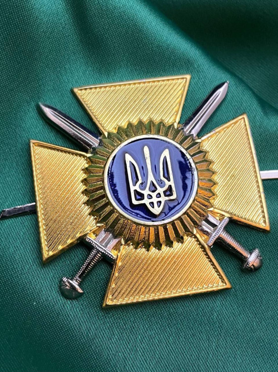 Знак на кашкет для Сухопутних військ МОУ (20668)