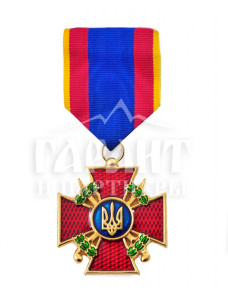 Знак Хреста "Військова Слава" 40*44*3 мм (20530)