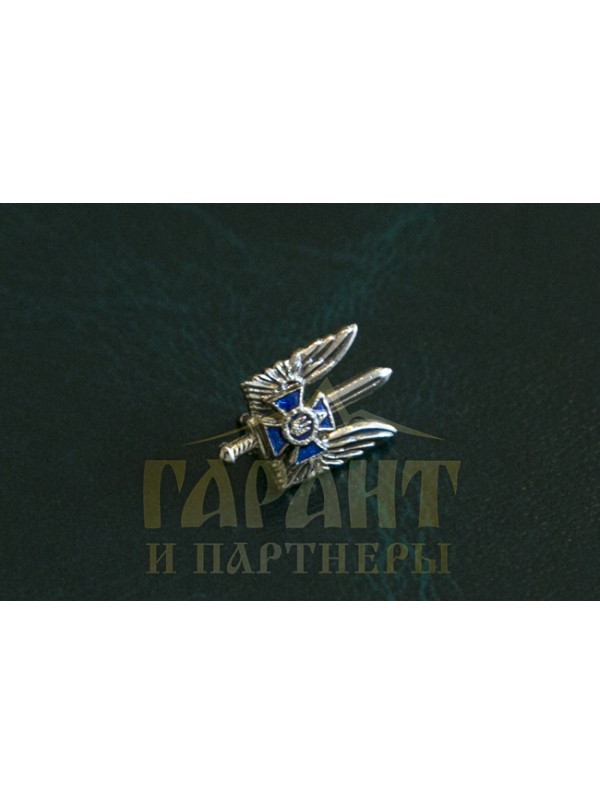 Значок "Альфа" прорізний 25,5х16 мм (16792)