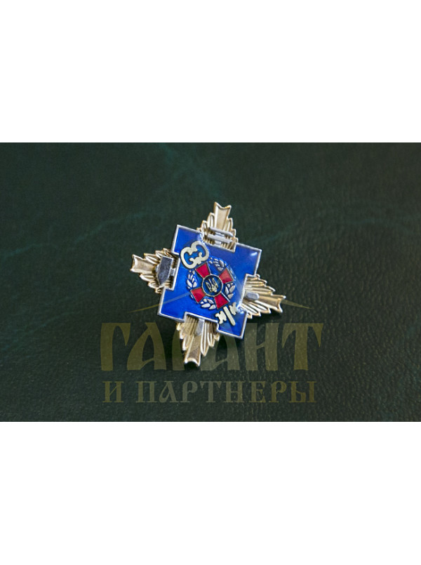 Значок "Квартирно-експлуатаційна служба ЗСУ" (00696 )