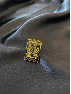 Значок "Майстер спорту України міжнародного класу" 20х30х2,5 мм (27595)