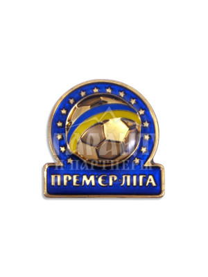 Значок "Українська футбольна Прем'єр-ліга" (19533)