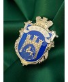 Значок герб Львів 39х30х2.5 мм (01977)