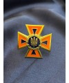 Беретний знак "ДСНС" 40х40х2 мм (23419)