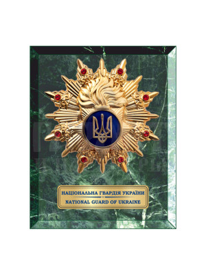 Мармурова плакетка "НГУ" під замовлення