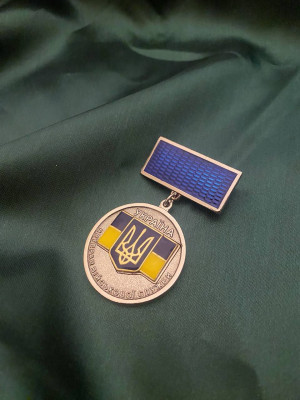 Медаль "Ветеран військової служби" СЗРУ 33х3 мм (00147)