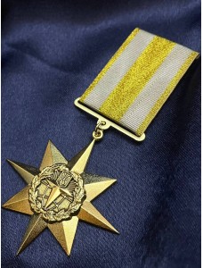 Медаль "Вірність і честь I ступеня" СЗРУ 45х45х4 мм (00753)