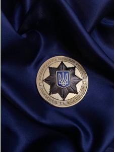 Монета "Національна поліція України" в футлярі 60х3,0 мм, (19030)