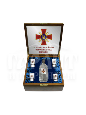 Музичний набір (графін і чарки) "Сухопутні війська" (24090)