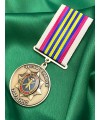 Нагрудний знак "15 років військовій службі правопорядку у ЗСУ" (22866)