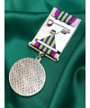 Нагрудний знак "15 років військовій службі правопорядку у ЗСУ" (22866)