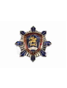 Нагрудний знак "Відзнака" міжнародна асоціація ГУБОЗ МВСУ 45 х 45 мм (09748)
