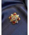 Нагрудний знак "За відданість пожежній справі" 48х48 мм (20020)