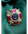 Нагрудний знак "Захисник рідної землі"  36х36х2 мм (24618)