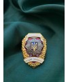 Нагрудний знак "Кращий працівник МВС" 44 х 33,5 мм (14645)
