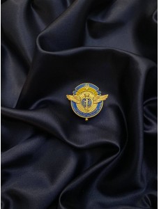 Нагрудний знак "Учасник збору ветеранів авіаційної медицини ЗСУ" (05965)