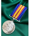 Нагрудний знак «За взірцевість у військовій службі» (II ступінь) д32х3 мм (15469)