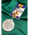 Нагрудний знак «За взірцевість у військовій службі» (II ступінь) д32х3 мм (15469)