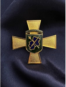 Нагрудний знак «Козацький хрест»   50х50х1,5 мм (29509)