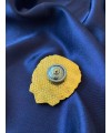 Пам'ятний нагрудний знак "Захисник України" ДПСУ 49х54 мм (19282)
