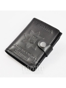 Портмоне для жетона поліції під замовлення