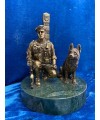 Прикордонник з собакою h20 см (00589)