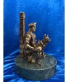 Прикордонник з собакою h20 см (00589)