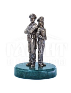 Скульптура  "Поліцейські" 175 х 90 мм (20833)