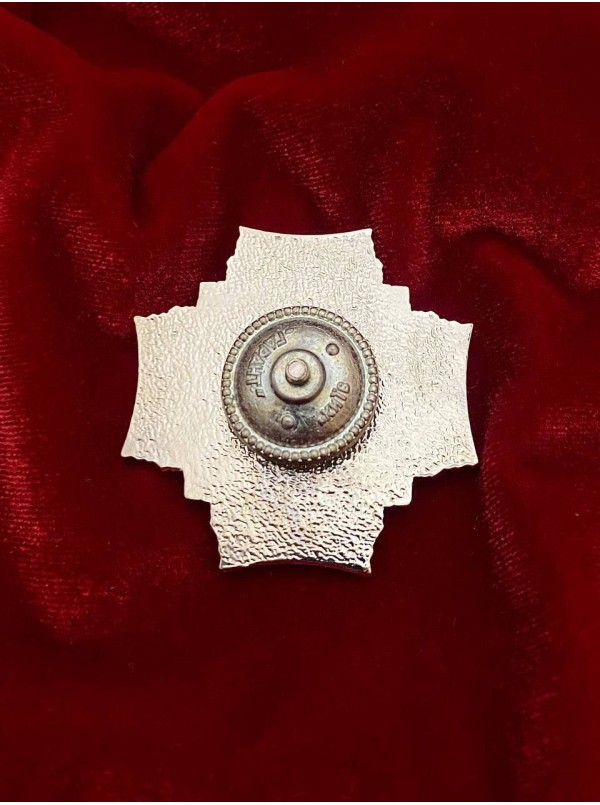 Нагрудний знак «Кращий сержант ЗСУ» 45х45х3 мм (31253)