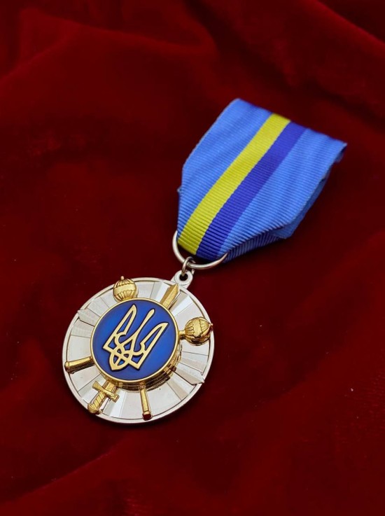 Медаль "За оборону України" д35х3 мм (36064)
