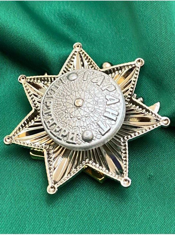 Нагрудний знак "Зірка пошани" Служба судової охорони 50*50 мм (31493)