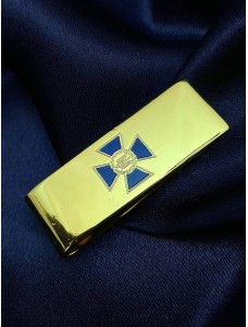 Затискач для грошей СБУ 14х14х1,2 мм  (31689)