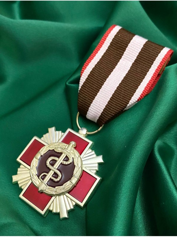 Медаль Командування Медичних сил ЗСУ "За медичні досягнення" 42*42 мм (36311)