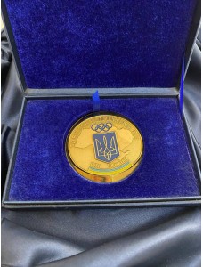  Комплект монета " За внесок в олімпійський рух" 60 мм(16206)