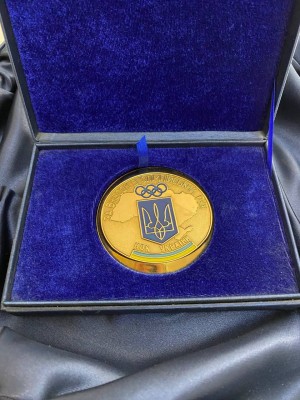  Комплект монета " За внесок в олімпійський рух" 60 мм(16206)
