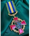 Медаль "Козацький хрест 1ст." 50*53*1.5 мм (34746)