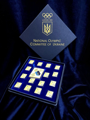 Набір значків НОК Пхенчхан (24414)